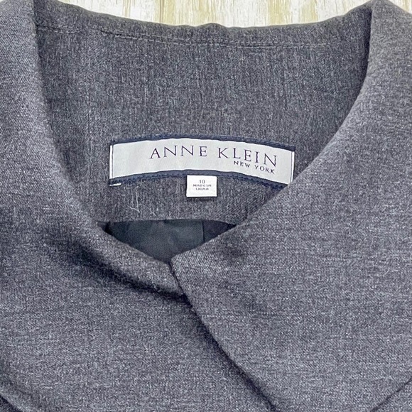 NWT Ann Taylor Dark Grey Blazer Size 10 - Picture 2 of 5